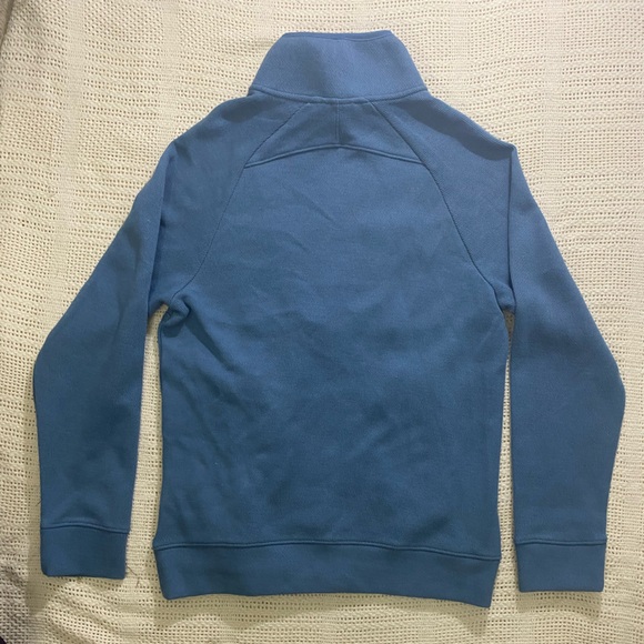 Men's Half Zip Fleece Sweater - All in Motion - Airway Blue S - Picture 5 of 7